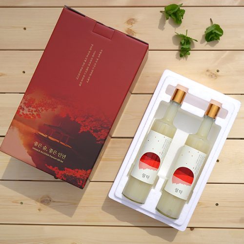 13.1도 정읍 찹쌀 무아스파탐 생막걸리 월탁 500ml 세트 (500mlx2병) - 이미지 2