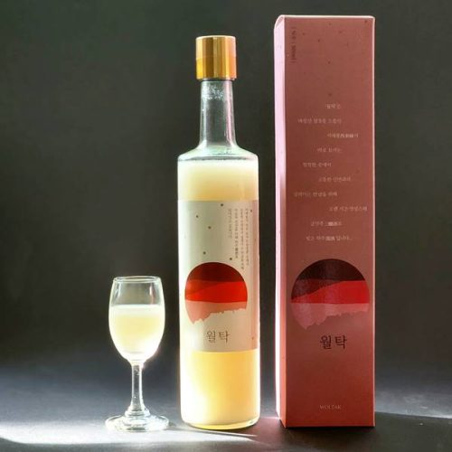 13.1도 정읍 찹쌀 무아스파탐 생막걸리 월탁 500ml 세트 (500mlx2병) - 이미지 3