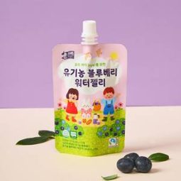 유기농 블루베리 워터젤리